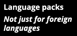 Language Packs