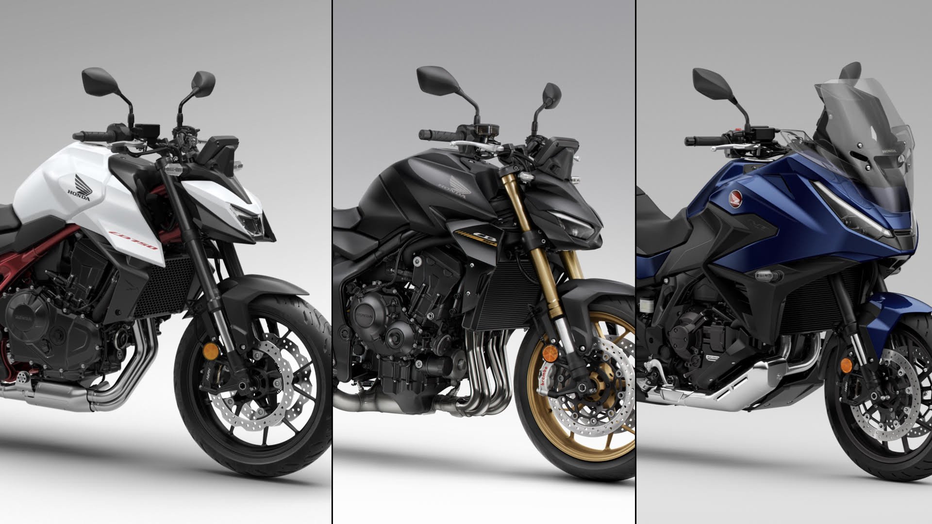 CB750 Hornet, CB1000 Hornet SP, NT1100 DCT
