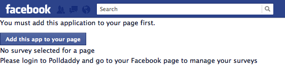 click on add this app to your page