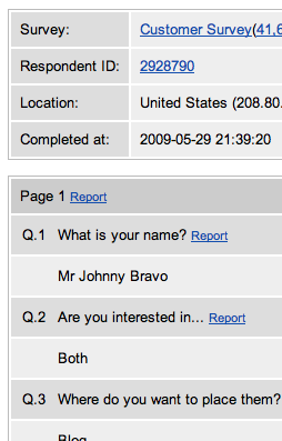 Example of an email notification Example of an email notification