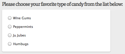 survey reverse alpha