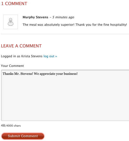 Type in your comment